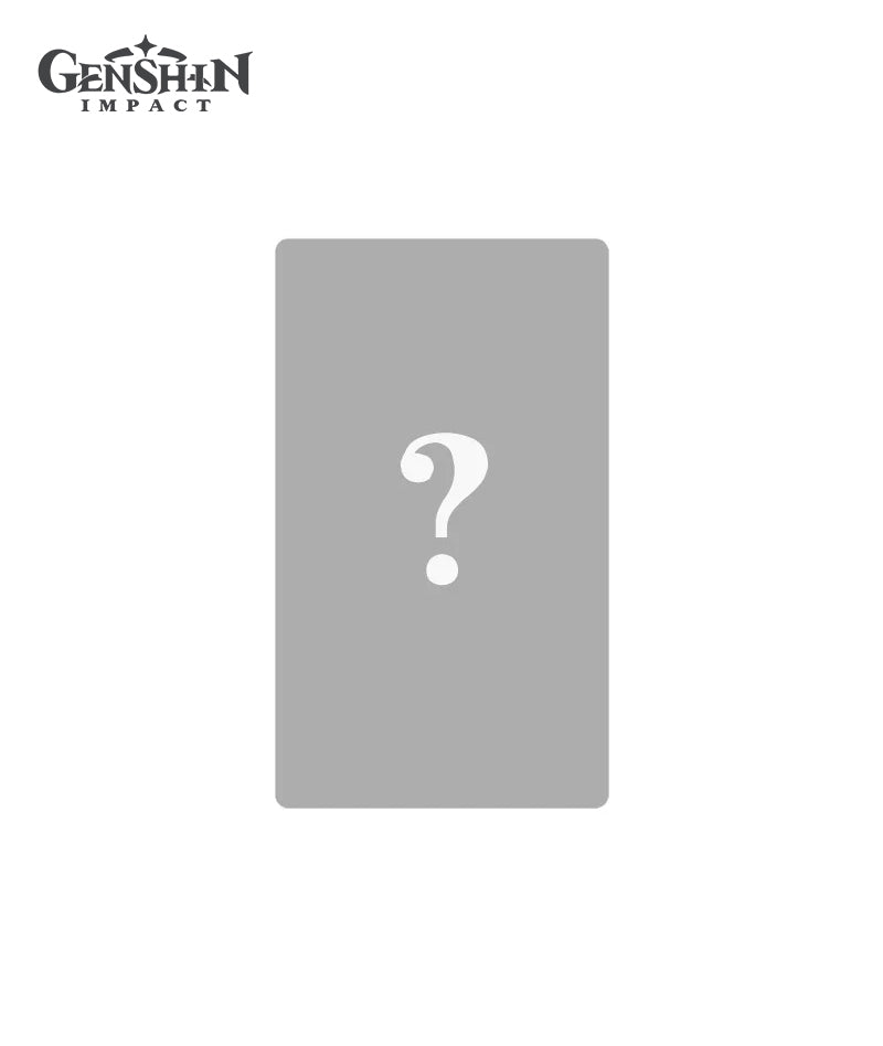 [Official Merch] Genshin Impact Frost and Flame Series Fatui Harbingers Refraction Card Blind Box