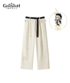 [Official Merchandise] Genshin Impact Albedo Theme Impression Clothing Casual Pants