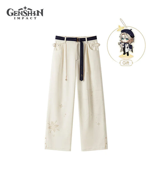 [Official Merchandise] Genshin Impact Albedo Theme Impression Clothing Casual Pants