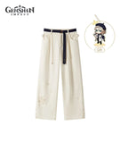[Official Merchandise] Genshin Impact Albedo Theme Impression Clothing Casual Pants