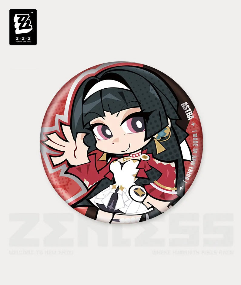 [Official Merchandise] Zenless Zone Zero New Eridu Series Stars of Lyra Chibi Badges