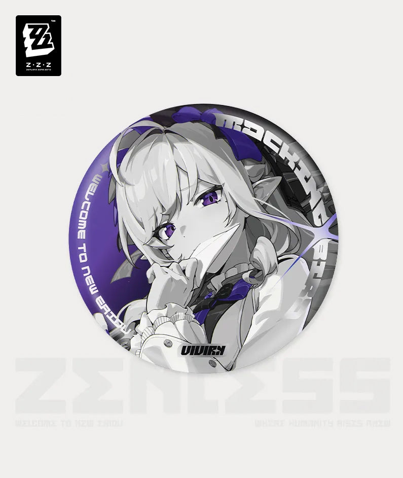 [Official Merchandise] Zenless Zone Zero Mindscape Cinema Art Mockingbird Characters Badges
