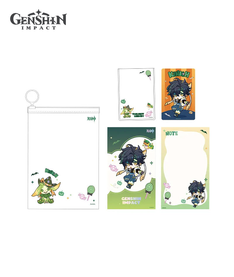 [Official Merch] Genshin Impact Twilight Whimsy Series Stationery Set