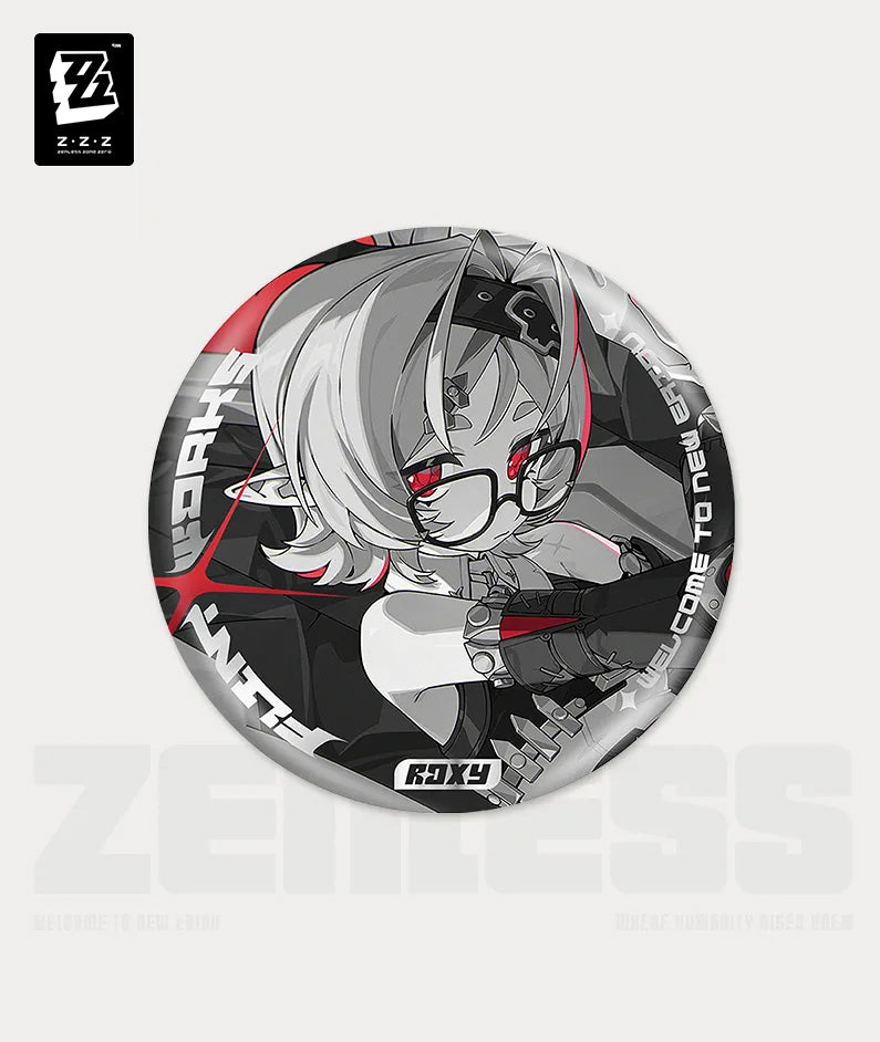 Zenless Zone Zero Cinema Flint Workshop Reflective Badge