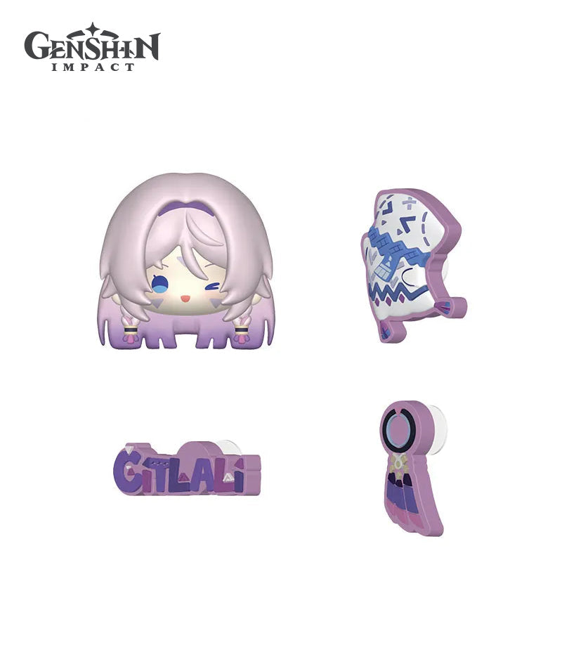 Genshin Impact Aurora Party DIY Soft PVC Charm Kit