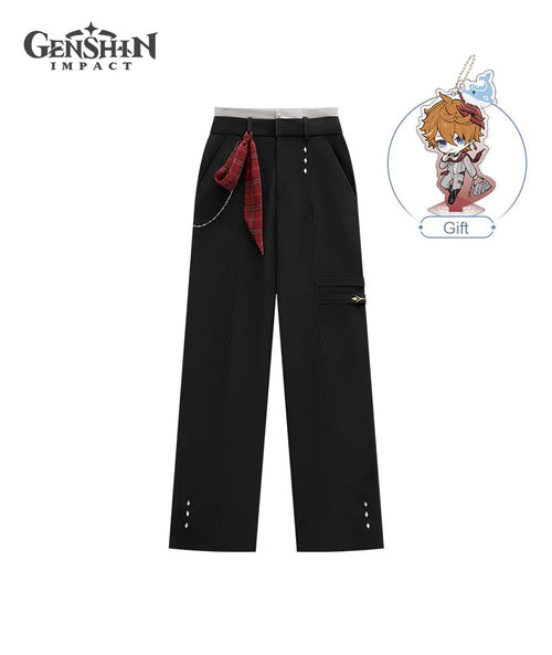 Genshin Impact Tartaglia Theme Impression Casual Pants