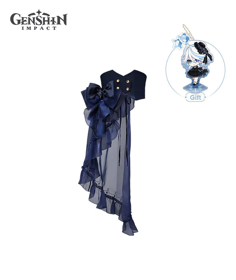 Genshin Impact Furina Impression Clothing Shorts & Waist Sash