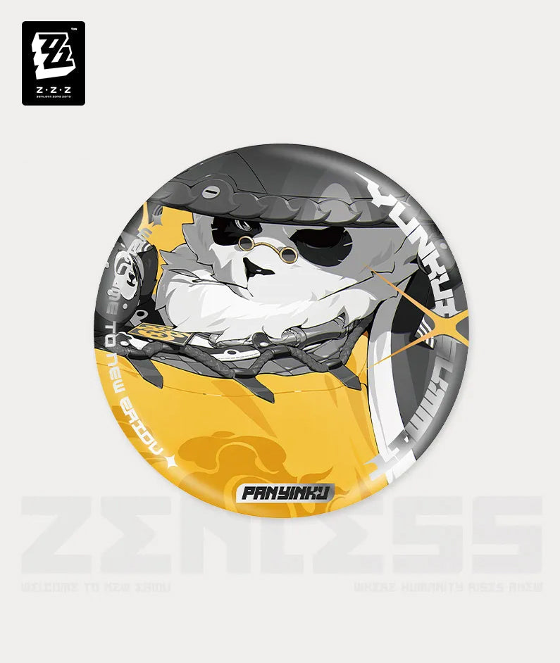[Official Merchandise] Zenless Zone Zero Mindscape Cinema Art Yunkui Summit Characters Reflective Badge