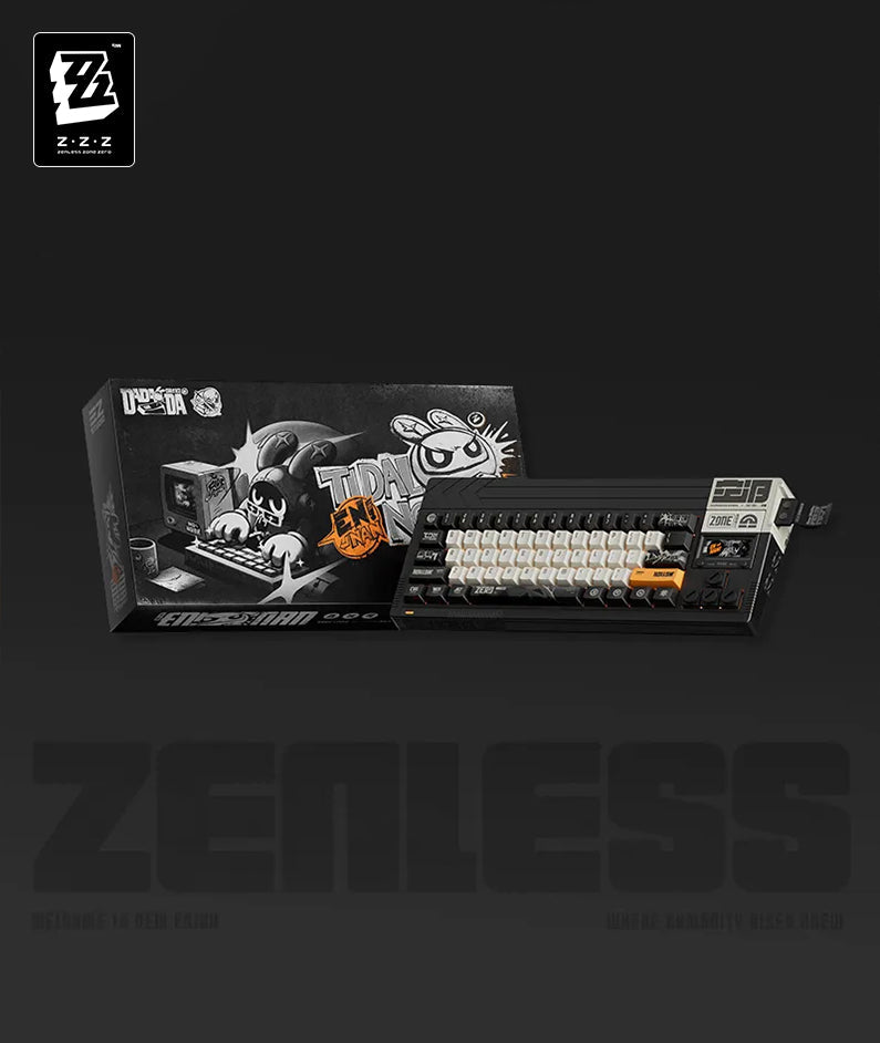 Zenless Zone Zero Tidal Noise Custom Tri-Mode Mechanical Keyboard