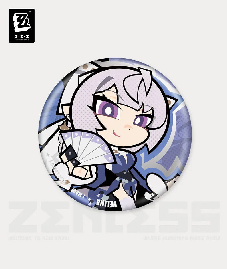 Zenless Zone Zero Ridu Series ESD Chibi Badge