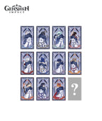 [Official Merch] Genshin Impact Frost and Flame Series Fatui Harbingers Refraction Card Blind Box