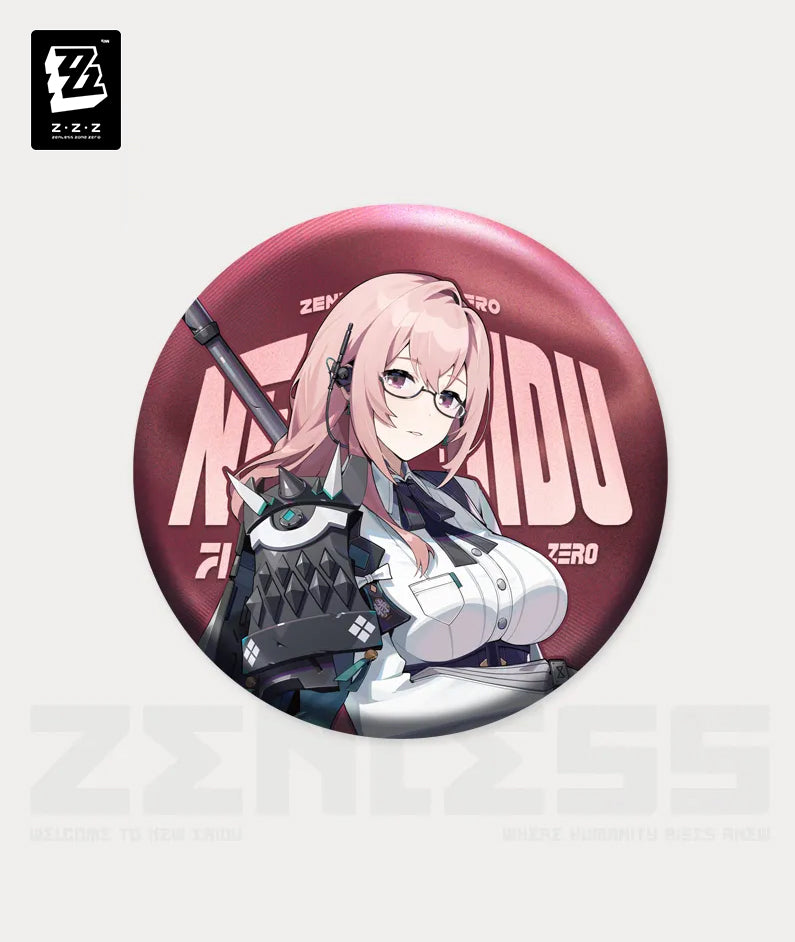 [Official Merchandise] Zenless Zone Zero Section 6 Character Tinplate Badge