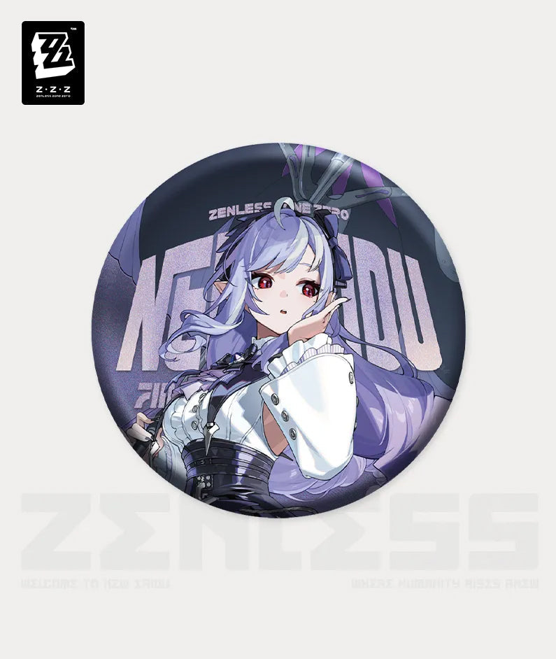 [Official Merchandise] Zenless Zone Zero Mockingbird Character Tinplate Badge