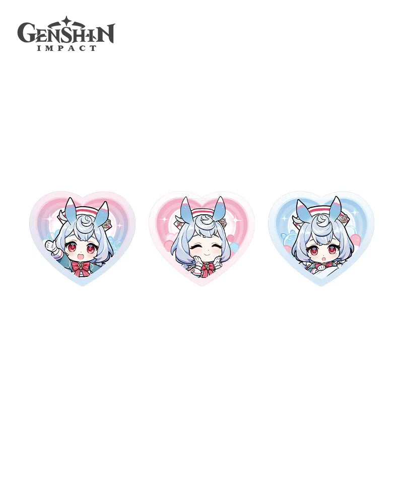 Genshin Impact Sigewinne Daily Thoughts Notebook & Acrylic Clips