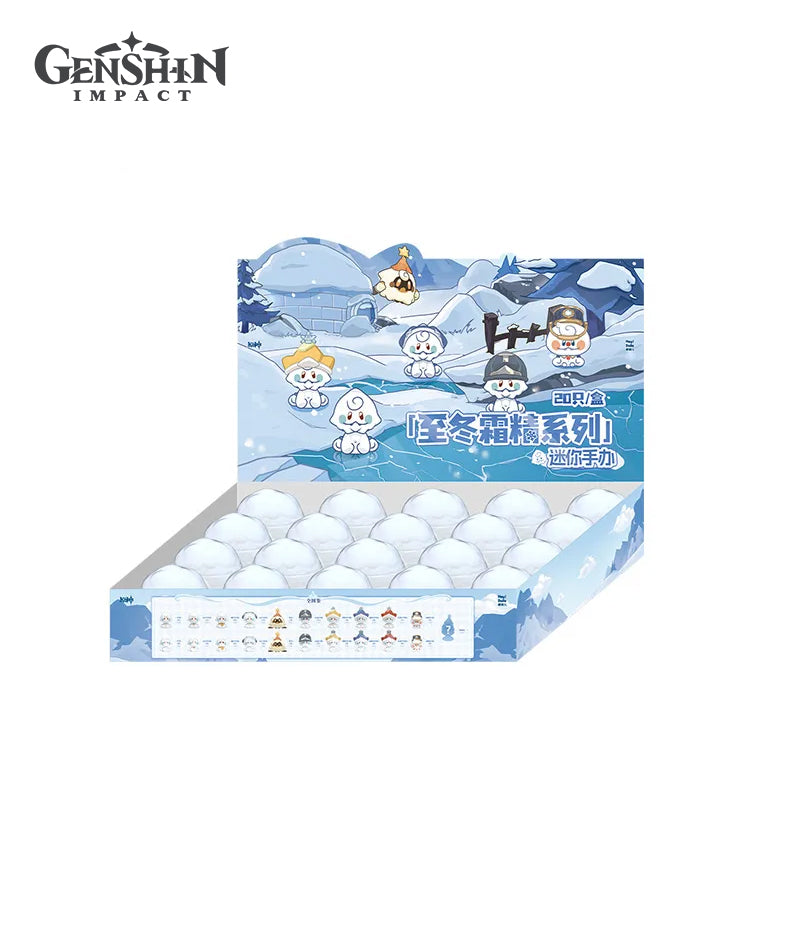 Genshin Impact Snezhnaya Jack Frost Chibi Figure Blind Box