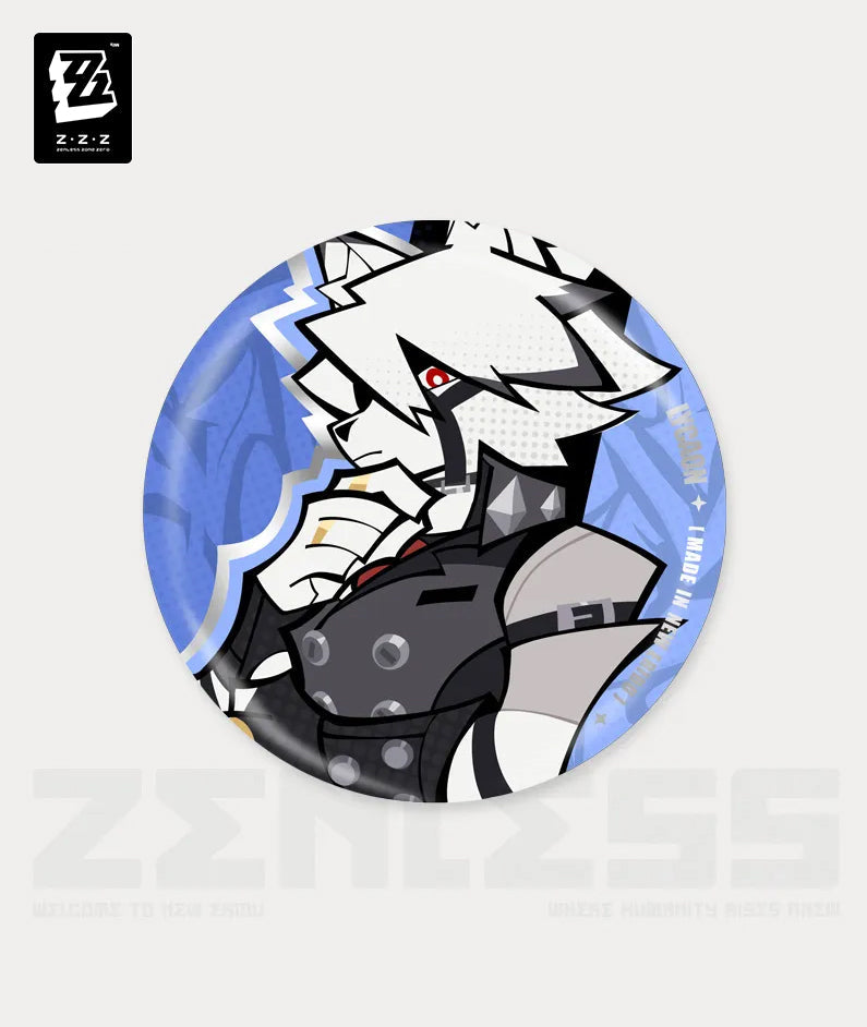 [Official Merchandise] Zenless Zone Zero New Eridu Series Victoria Housekeeping Chibi Tinplate Badges