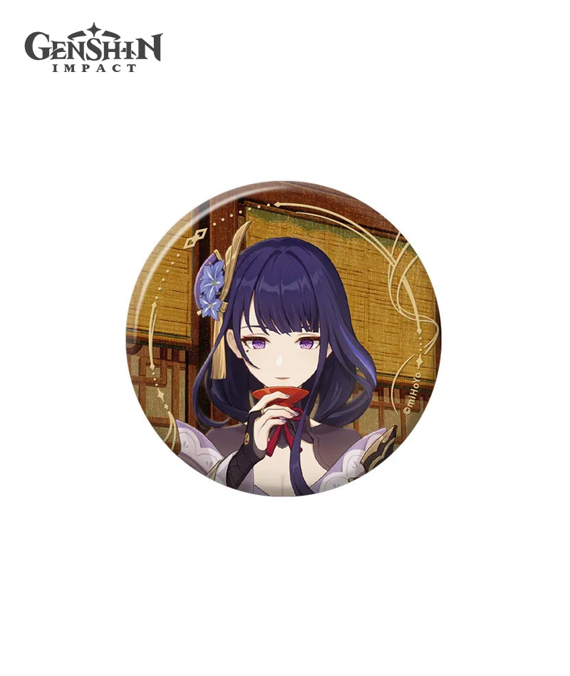 [Official Merch] Genshin Impact The Long Way Home Badge & Photo Card Charm