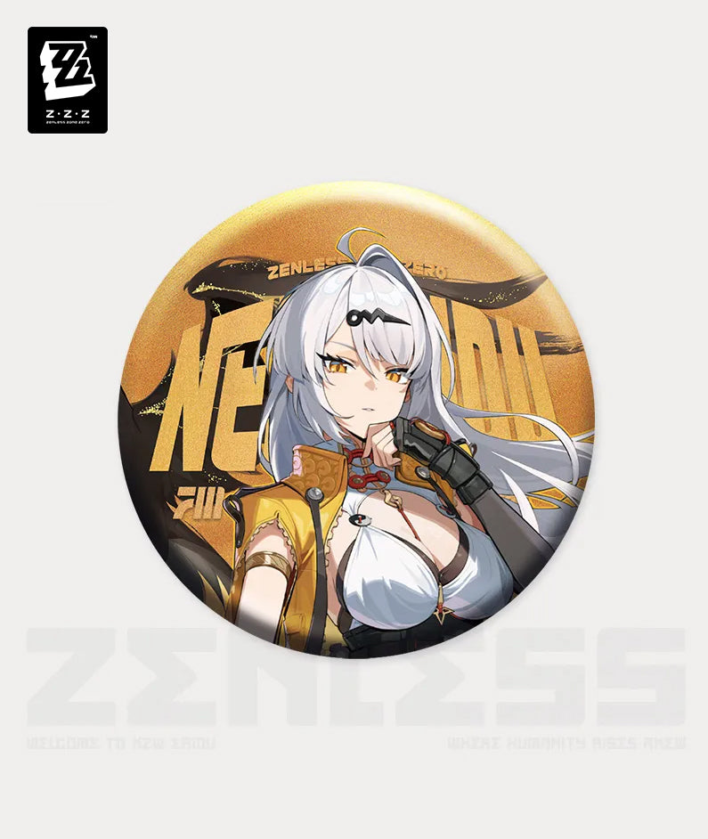 Zenless Zone Zero Yunkui Summit Character Tinplate Badges