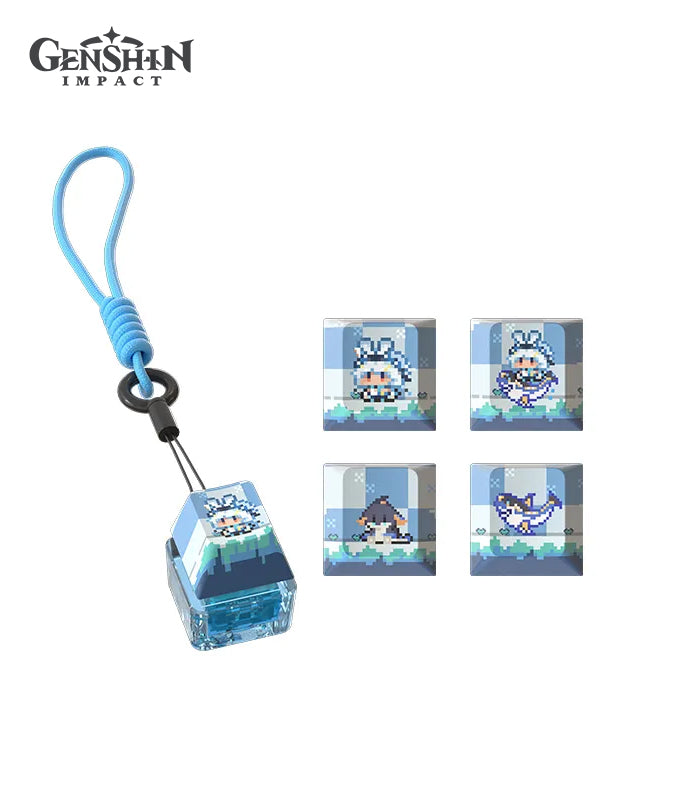[Official Merchandise] Genshin Impact Natlan Colorful Pixel Series Mualani Merchandise