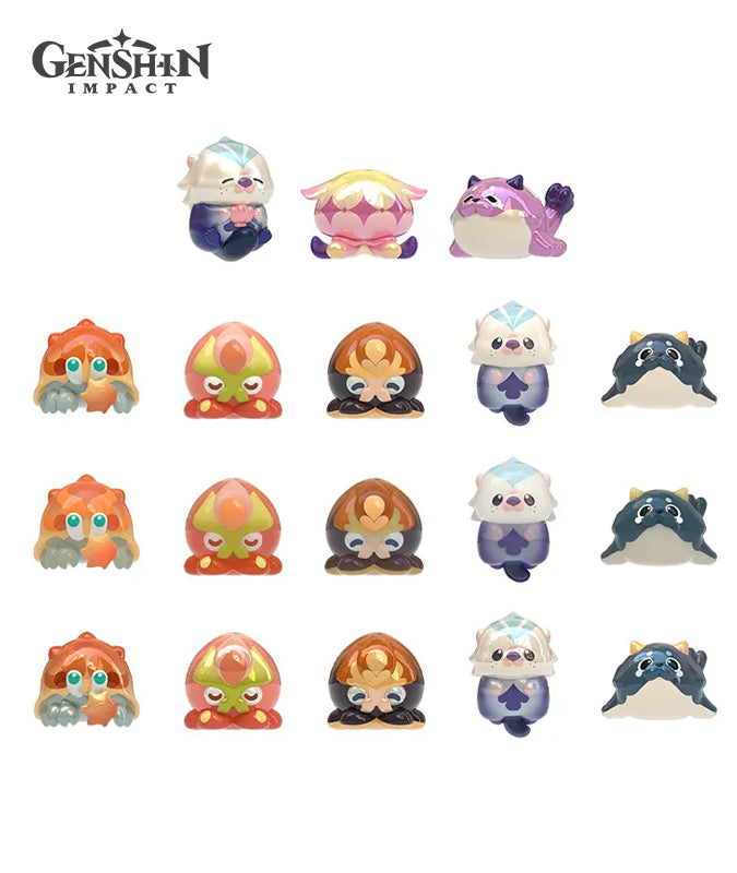 [Official Merchandise] Genshin Impact Fontemer Aberrant Mini Blind Bag & Blubberbeast Glass Storage Jar