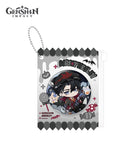 [Official Merch] Genshin Impact Twilight Whimsy Series Badge & Badge Holder Set