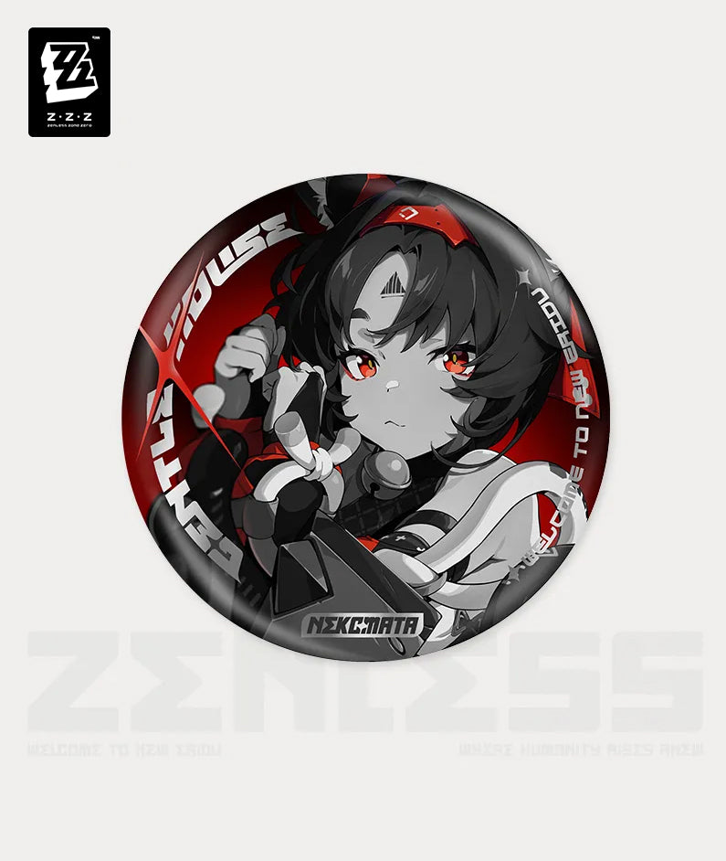 [Official Merchandise] Zenless Zone Zero Mindscape Cinema Art Cunning Hares Characters Badges