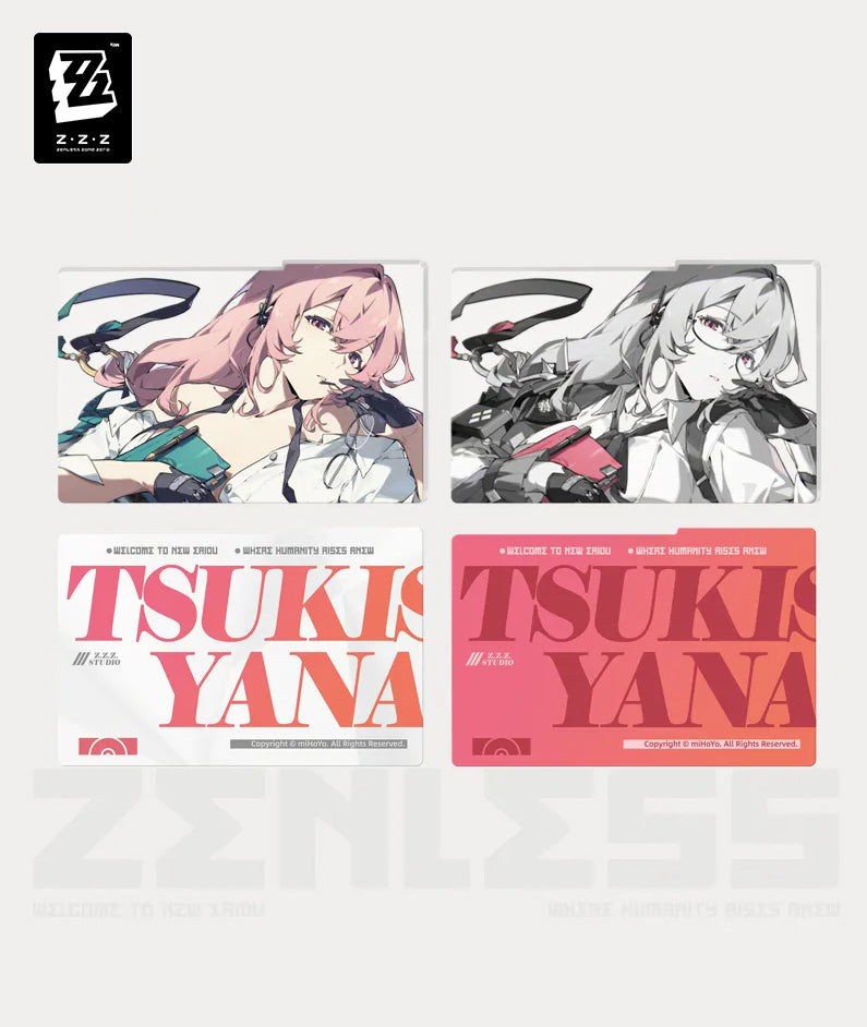 Zenless Zone Zero Mindscape Cinema Art Section 6 Characters Layered Picture Set
