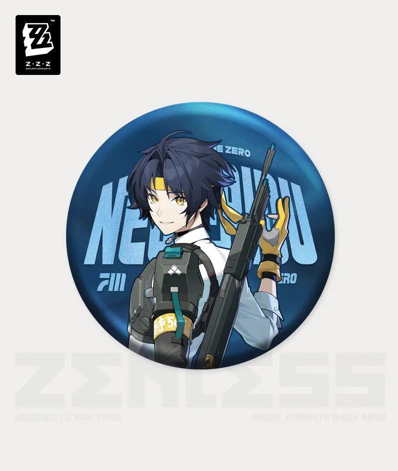 [Official Merchandise] Zenless Zone Zero Section 6 Character Tinplate Badge