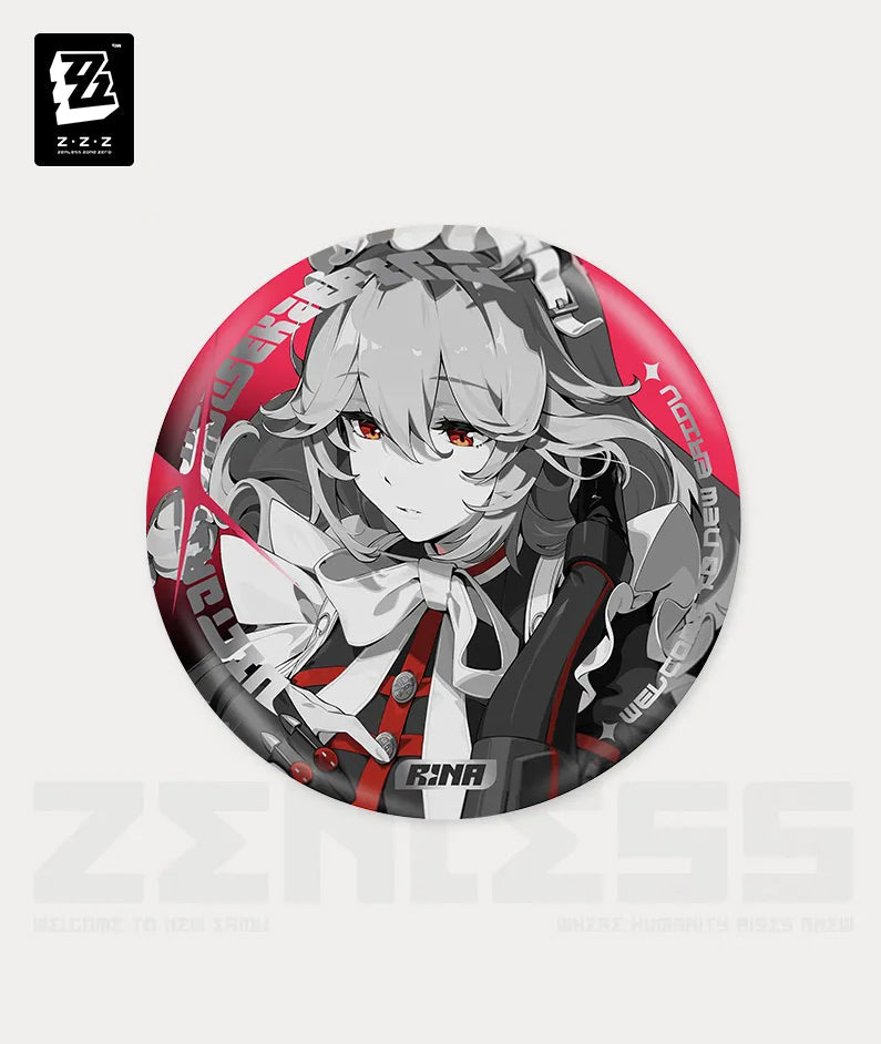 [Official Merchandise] Zenless Zone Zero Mindscape Cinema Art Victoria Housekeeping Characters Badges