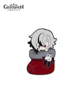 Genshin Impact House of the Hearth Winter Metal Badge