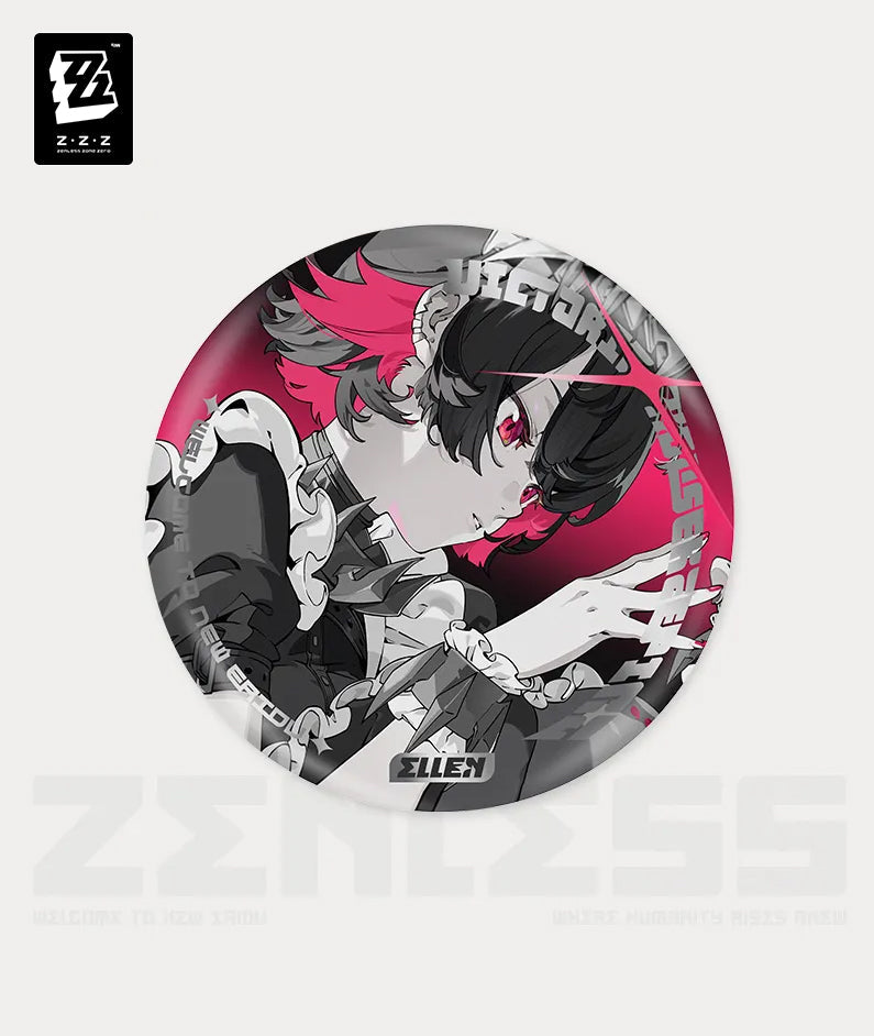 [Official Merchandise] Zenless Zone Zero Mindscape Cinema Art Victoria Housekeeping Characters Badges