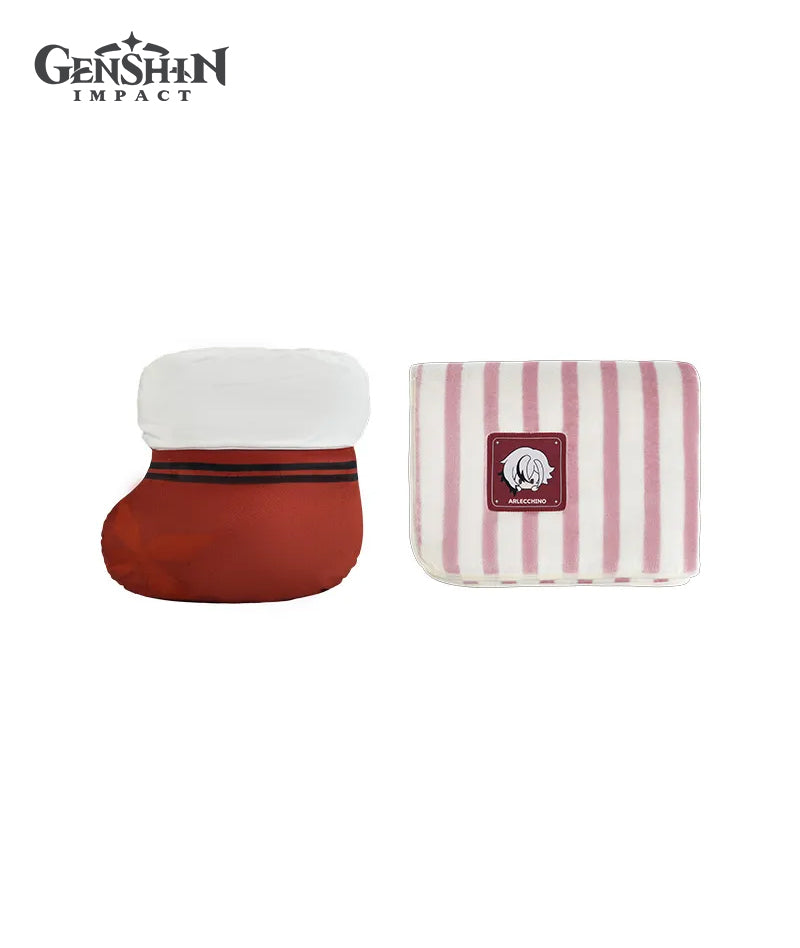 [Official Merchandise] Genshin Impact House of the Hearth Winter Pillow & Blanket Set