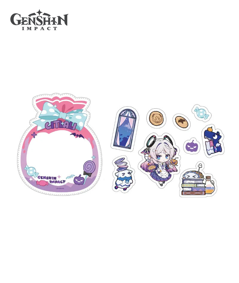[Official Merch] Genshin Impact Twilight Whimsy Series Sticker Set