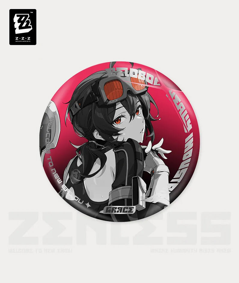 [Official Merchandise] Zenless Zone Zero Mindscape Cinema Art Belobog Heavy Characters Badges
