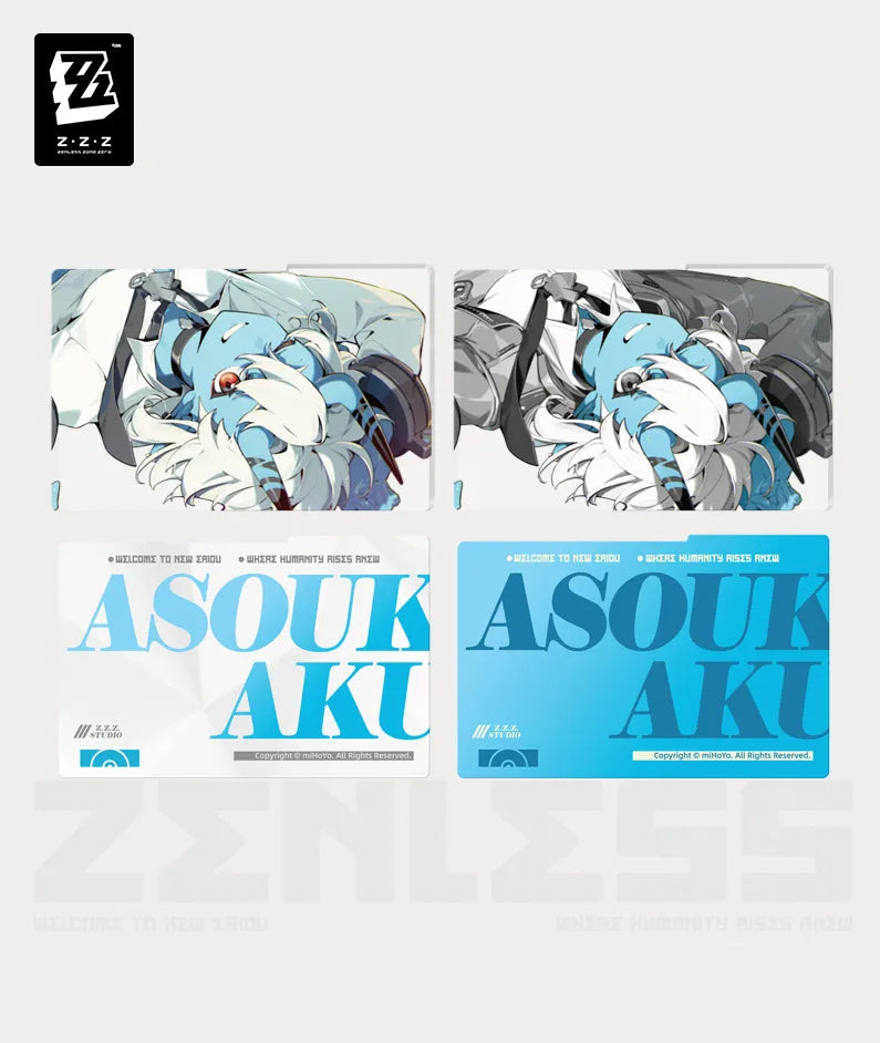 Zenless Zone Zero Mindscape Cinema Art Section 6 Characters Layered Picture Set
