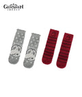 Genshin Impact House of the Hearth Winter Fuzzy Socks