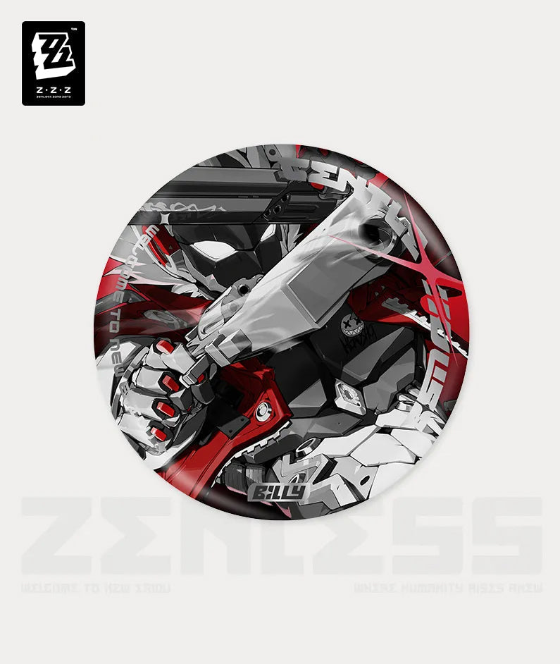 [Official Merchandise] Zenless Zone Zero Mindscape Cinema Art Cunning Hares Characters Badges