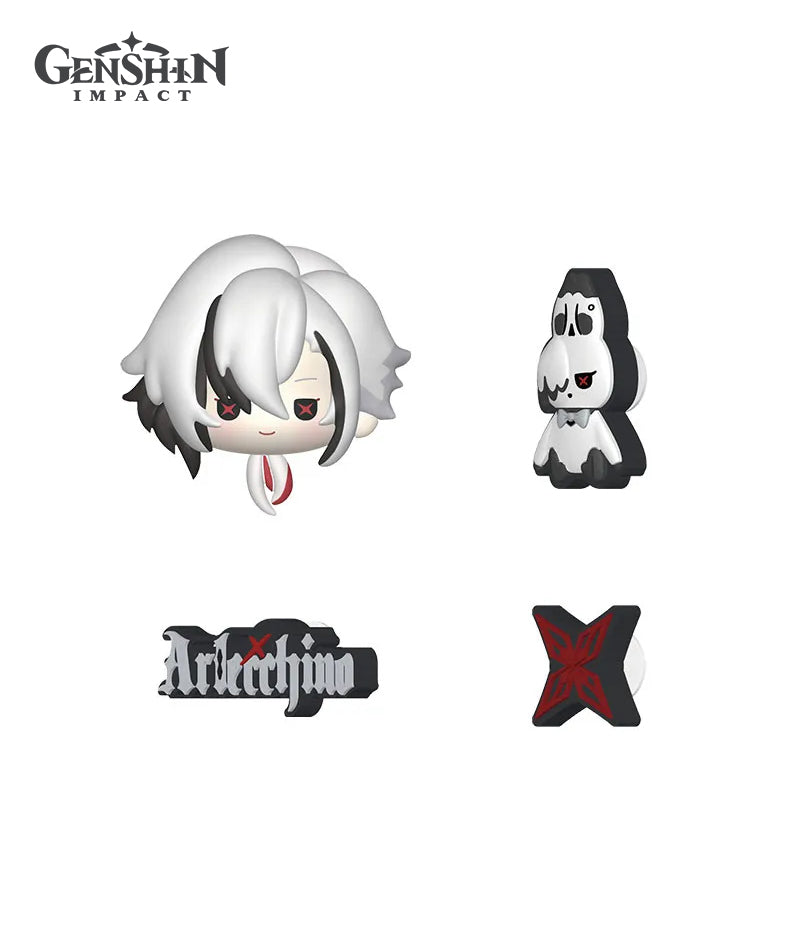 Genshin Impact Aurora Party DIY Soft PVC Charm Kit