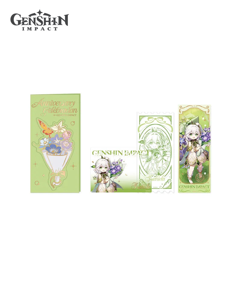 [Official Merch] Genshin Impact 5th Anniversary Commemorative Ticket Set