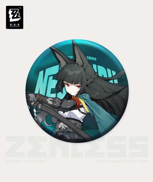 [Official Merchandise] Zenless Zone Zero Section 6 Character Tinplate Badge
