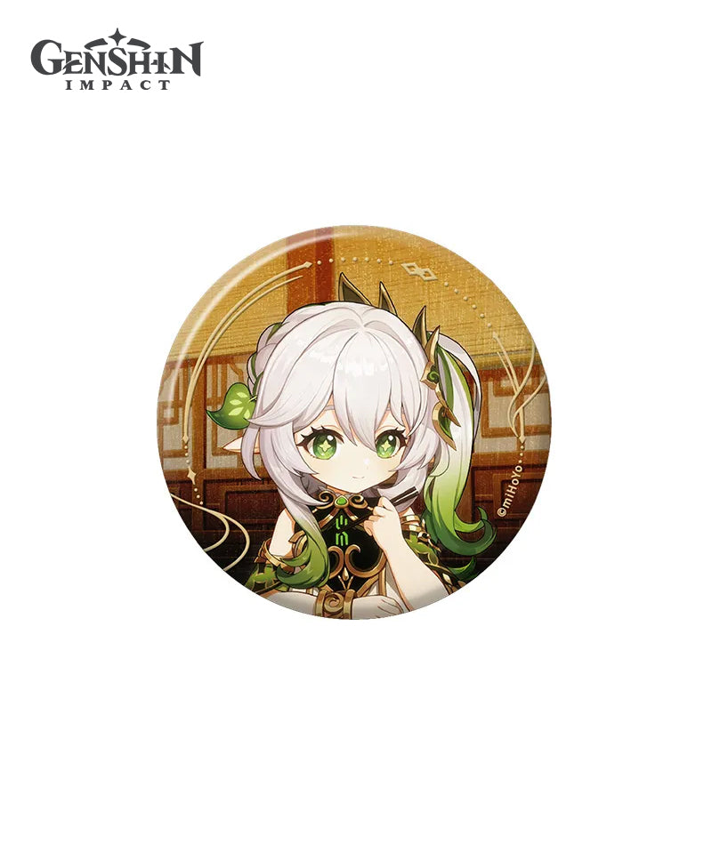 [Official Merch] Genshin Impact The Long Way Home Badge & Photo Card Charm