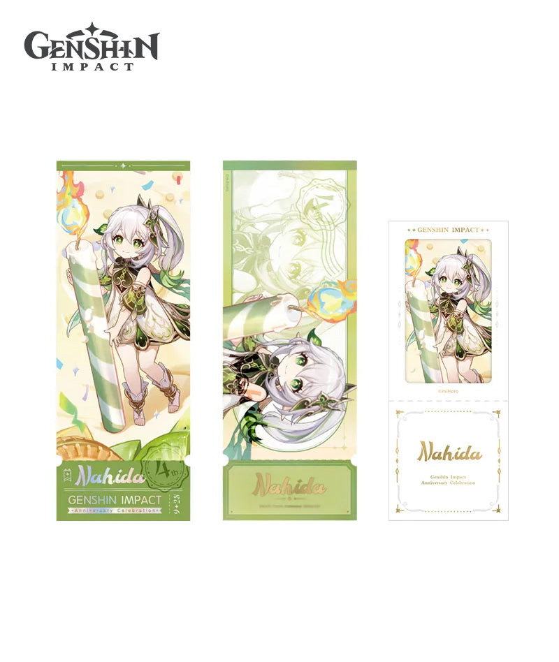 [Official Merchandise] Genshin Impact 4th Anniversary Commemorative Ticket Set