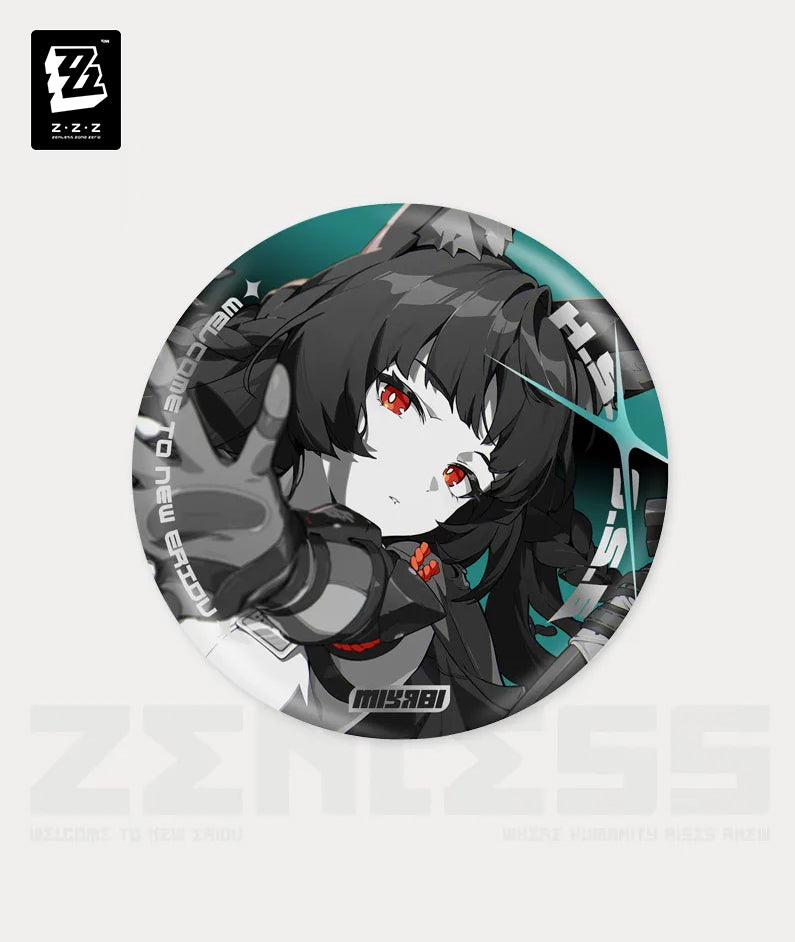 [Official Merchandise] Zenless Zone Zero Mindscape Cinema Art Section 6 Characters Badges