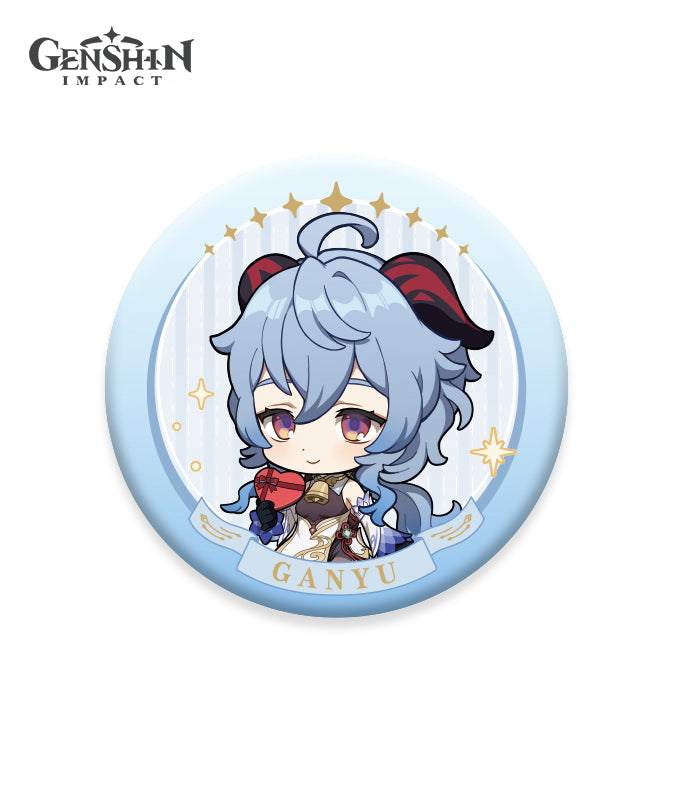 [Official Merchandise] Genshin Impact Destined Courtesy Series: Pillow, Badge & Hangable Stand