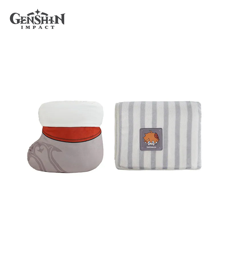 [Official Merchandise] Genshin Impact House of the Hearth Winter Pillow & Blanket Set