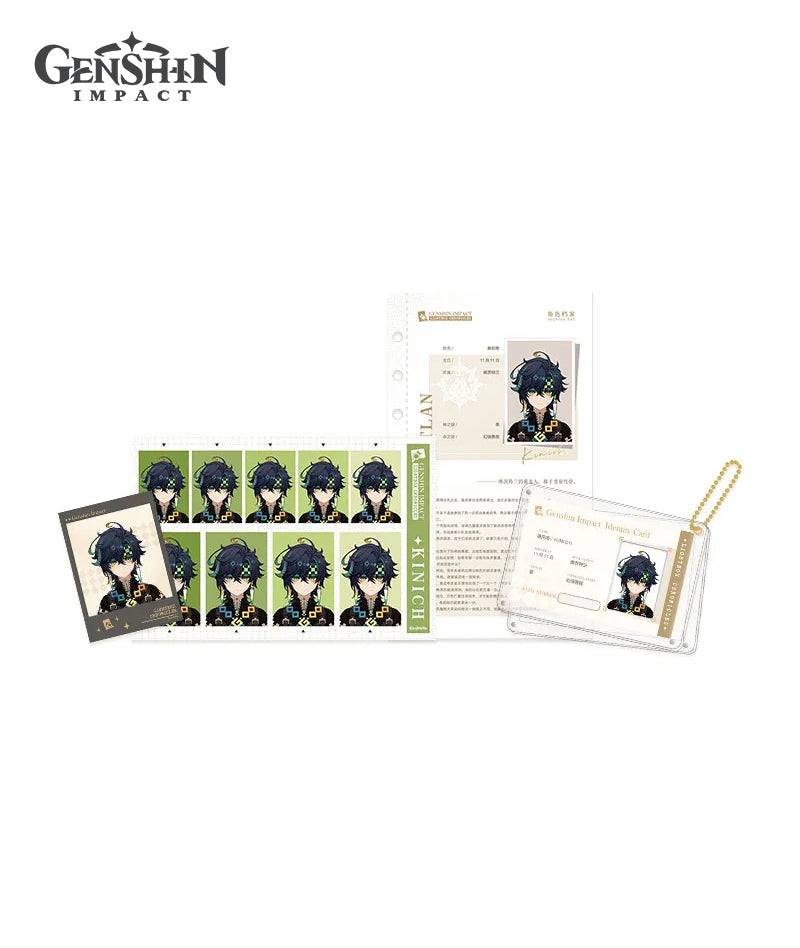 [Official Merch] Genshin Impact Lightbox Chronicles Character File Set