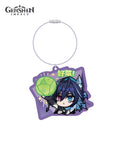 Genshin Impact Natlan Chibi Character Expression Series Acrylic Keychain