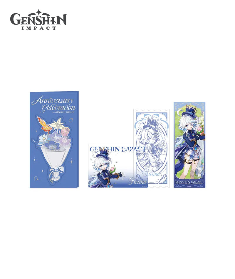 [Official Merch] Genshin Impact 5th Anniversary Commemorative Ticket Set