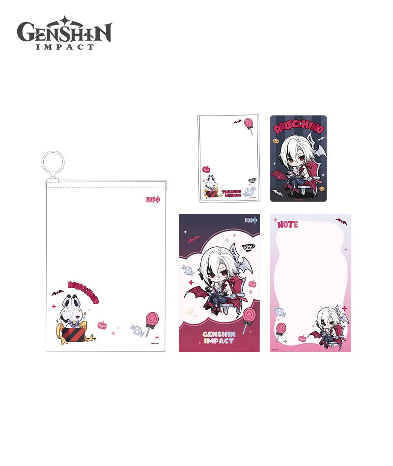 [Official Merch] Genshin Impact Twilight Whimsy Series Stationery Set