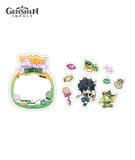 [Official Merch] Genshin Impact Twilight Whimsy Series Sticker Set